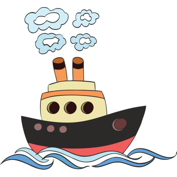 Dampfer Comic Miniaturansicht